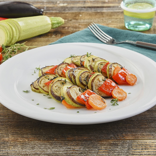 Sarımsak Aromalı Fırın Sebzeler