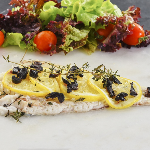 Zeytinli & Limonlu Fırında Mezgit Fileto