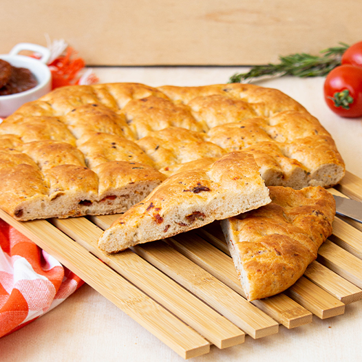 Kuru Domatesli Biberiyeli Pide