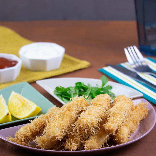 Kadayıfa Sarılı Tavuk Parçaları