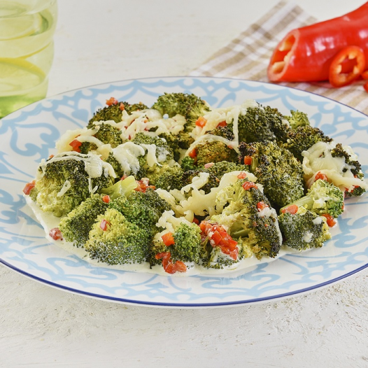 Kremalı Taze Baharatlı Brokoli
