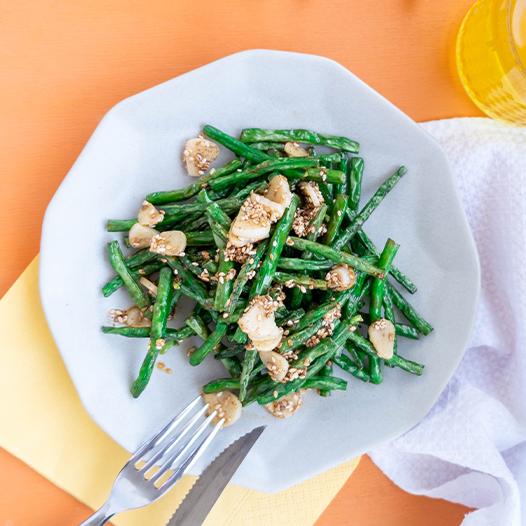 Sarımsak Soslu Börülce Kızartması